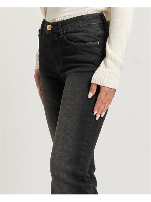 Jeans donna Yes Zee flare a 5 tasche YES ZEE | P309-X801J733